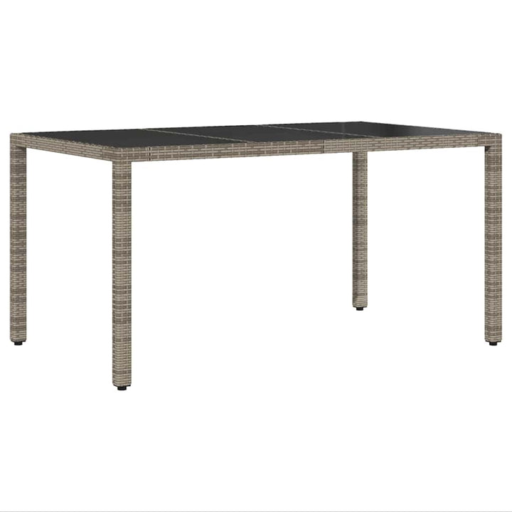 Have Spisebordssæt 5 pcs Grå polyrattan