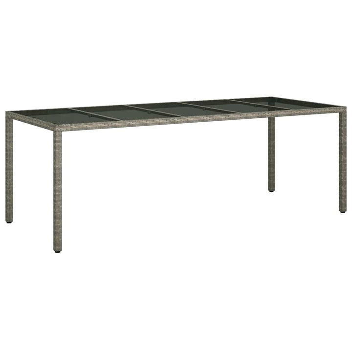 Have Spisebordssæt 11 pcs Grå polyrattan