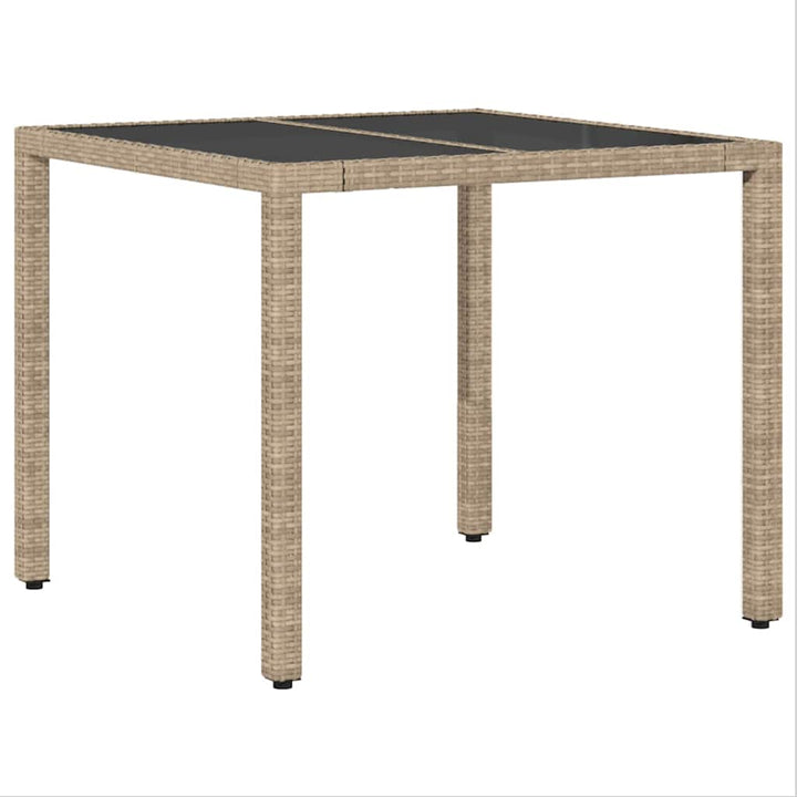 Have Spisebordssæt 3 pcs Beige polyrattan