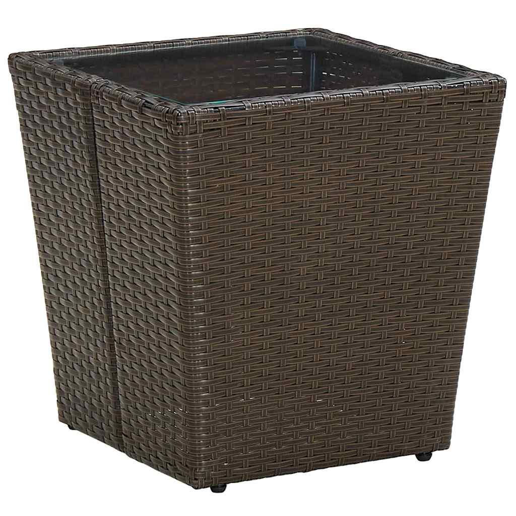 Have Bistro Sæt 3 pcs Brun polyrattan