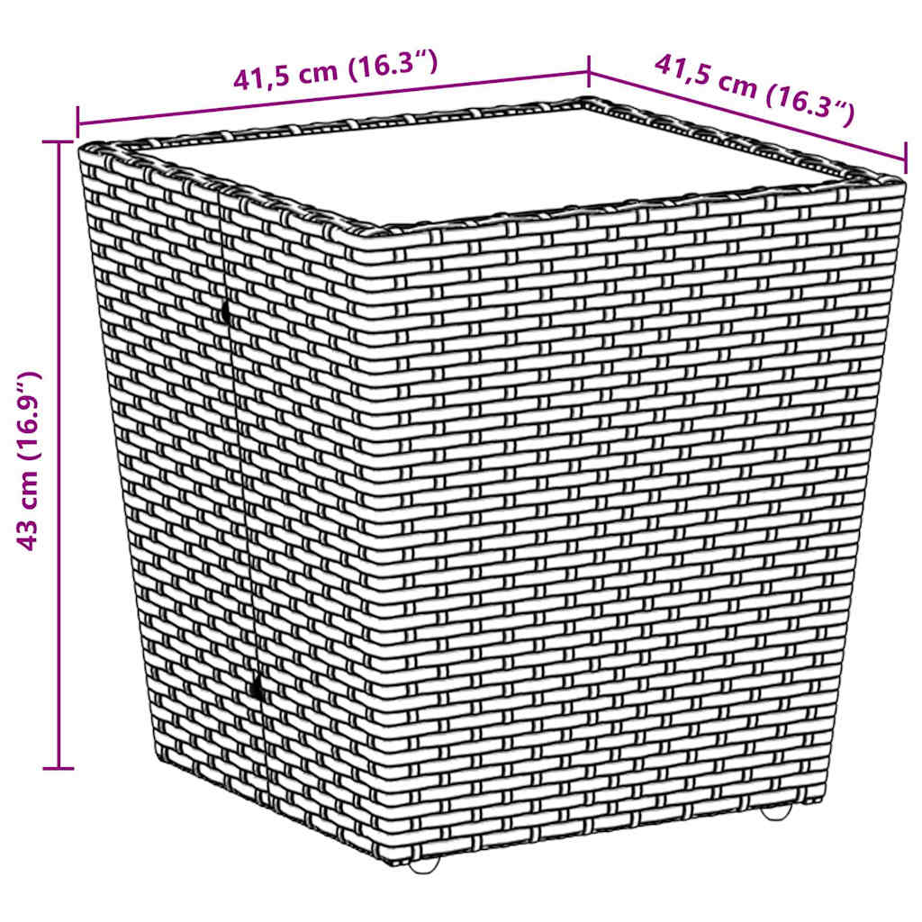 Have Bistro Sæt 3 pcs Brun polyrattan