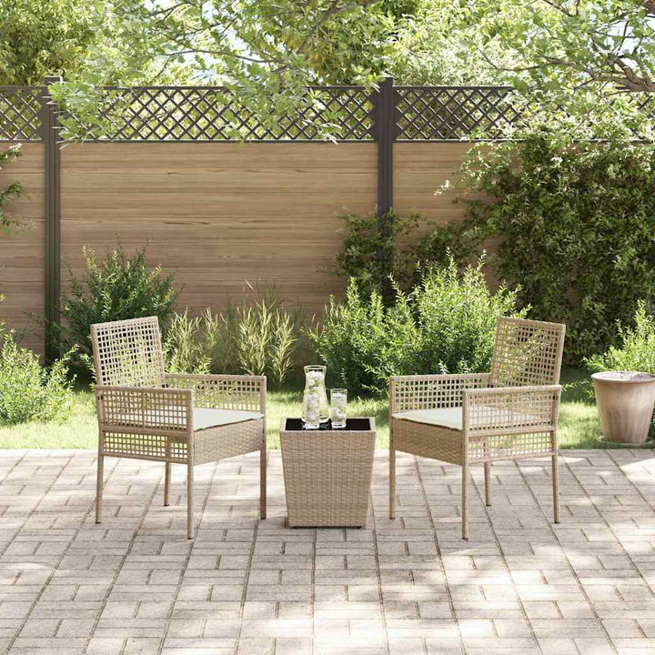 Have Bistro Sæt 3 pcs Beige polyrattan
