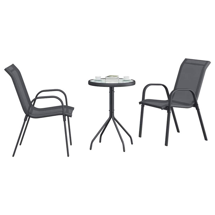 Have Bistro Sæt 3 pcs Grå Stål