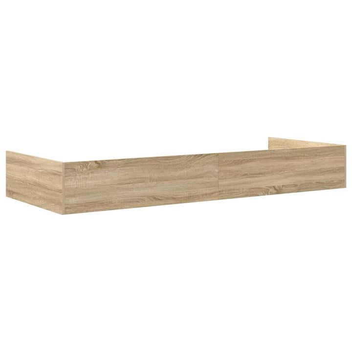 Sengestel med skuffe Sonoma eg 80 x 200 cm Konstrueret træ