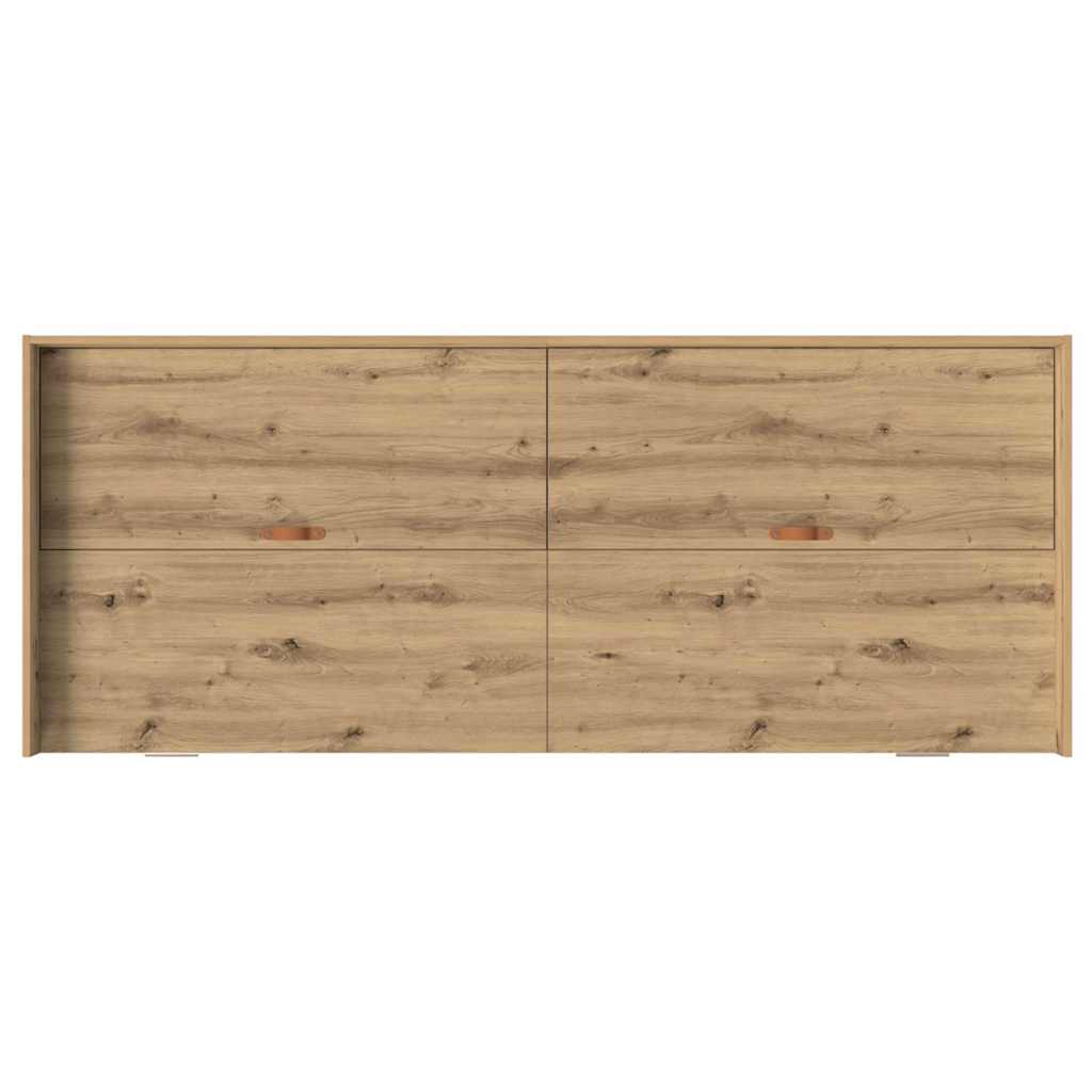 Sengestel med skuffe Artisan Egetræ 90 x 190 cm Konstrueret træ
