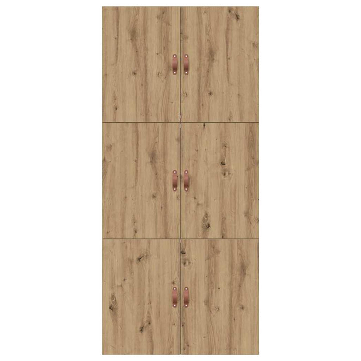 Seng med opbevaring Artisan Egetræ 100 x 200 cm Konstrueret træ