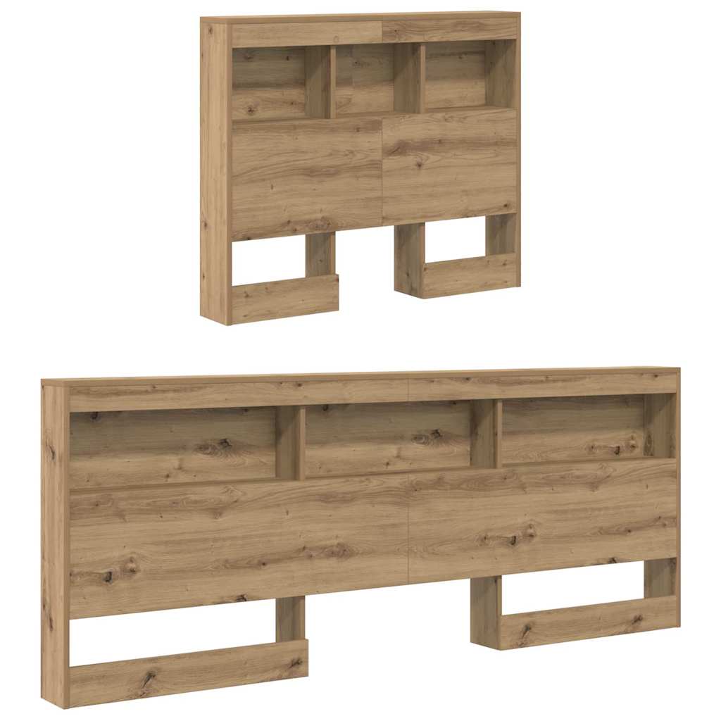 Opbevaringshovedgavl Artisan Egetræ 80 cm Konstrueret træ