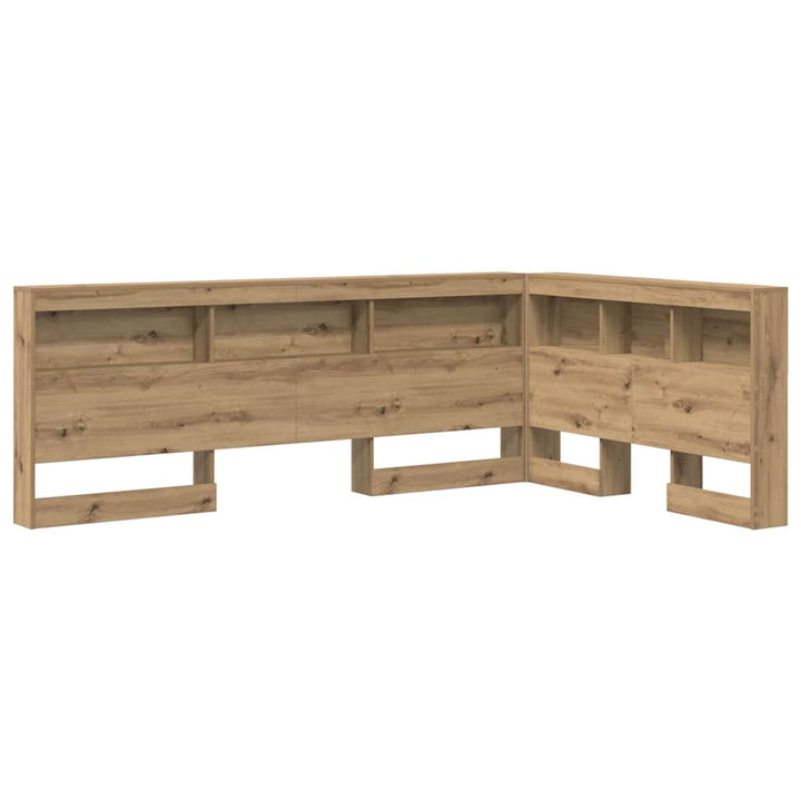 Opbevaringshovedgavl Artisan Egetræ 120 cm Konstrueret træ