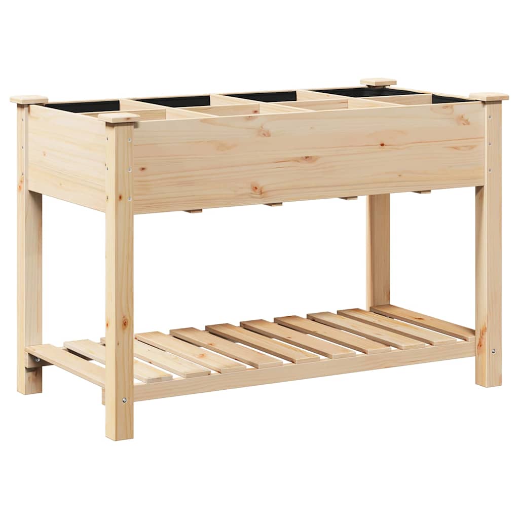 Have Blomsterkrukke Beige 115 x 59 x 76,5 cm Massivt Fyrretræ