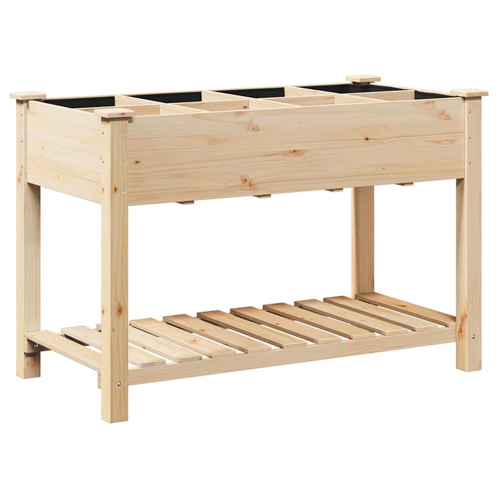 Have Blomsterkrukke Beige 115 x 59 x 76,5 cm Massivt Fyrretræ