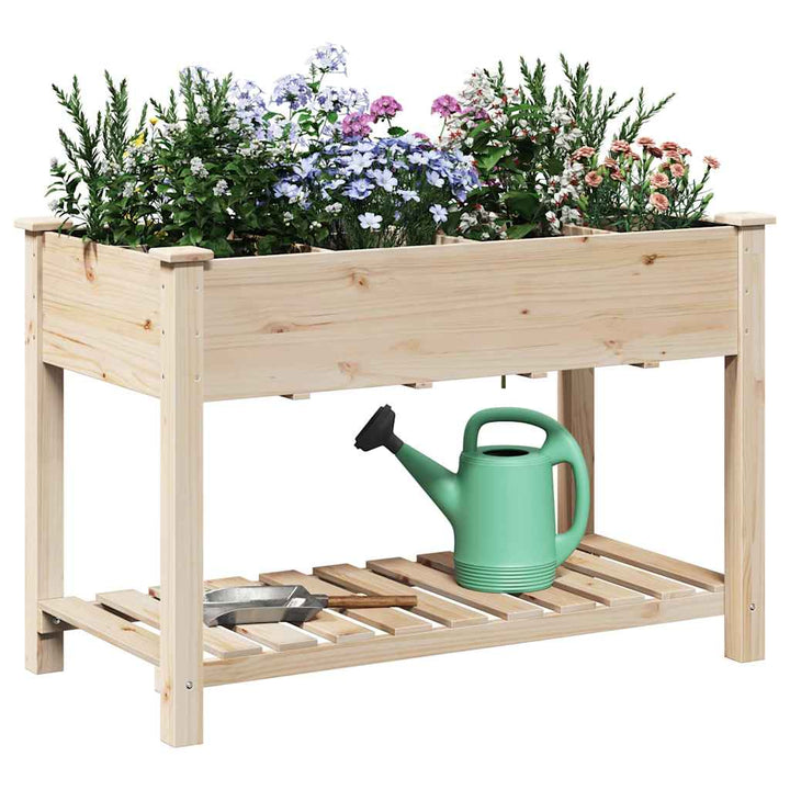 Have Blomsterkrukke Beige 115 x 59 x 76,5 cm Massivt Fyrretræ