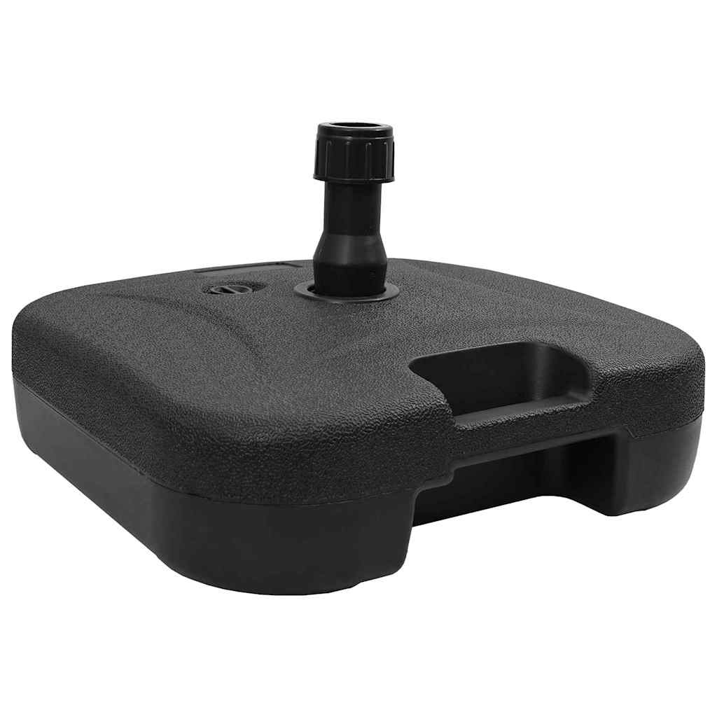 Parasolfod Sort 45 x 45 x 29,5 cm Højdensitet polyethylen