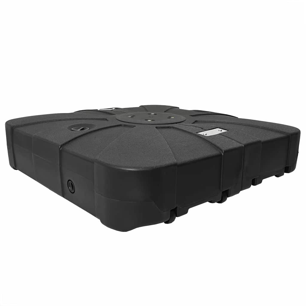 Cantilever parasolbase Sort 86 x 86 x 19 cm