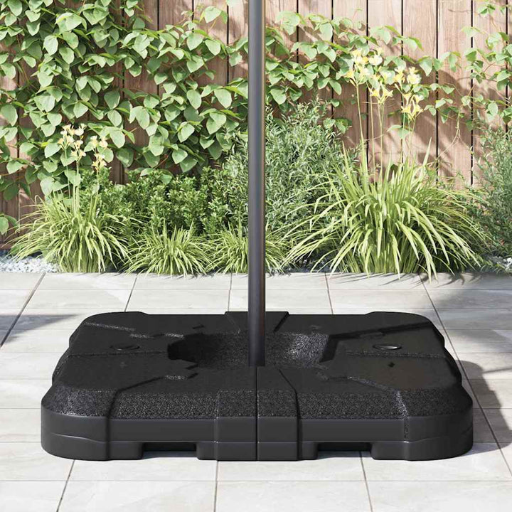 Cantilever parasolbase Sort 88,5 x 88,5 x 12 cm