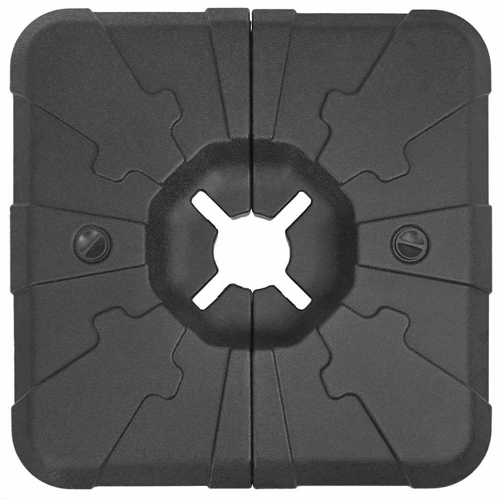 Cantilever parasolbase Sort 88,5 x 88,5 x 12 cm