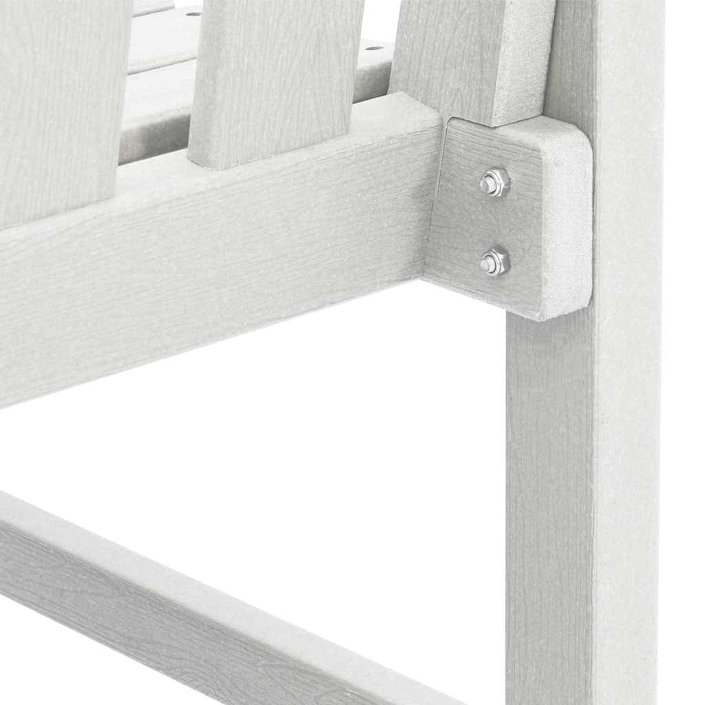 Have Stol 4 pcs Hvid 65,5 x 59 x 88 cm Polyethylen