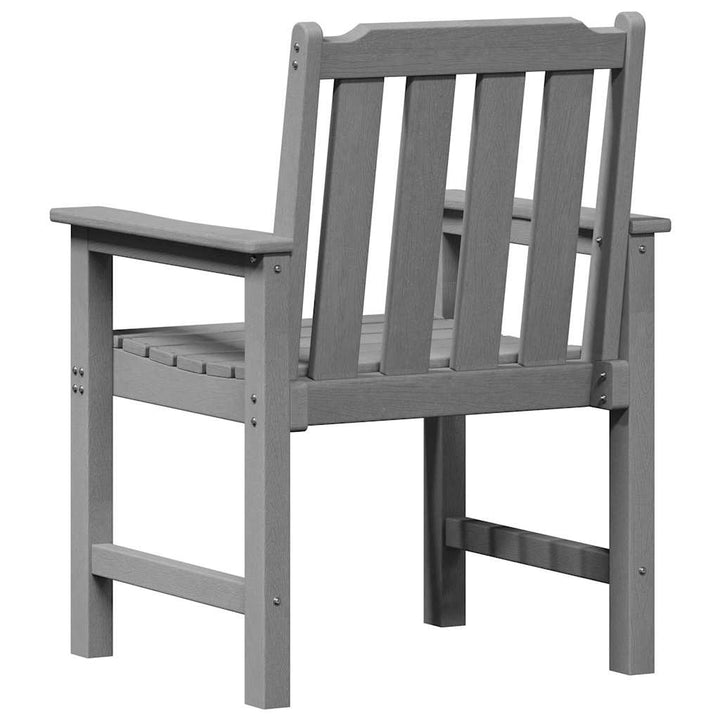 Have Stol 4 pcs Lysegrå 65,5 x 59 x 88 cm Polyethylen