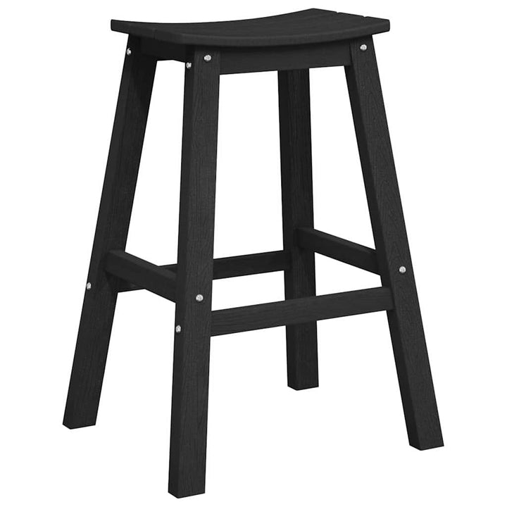 Have bar sæt 6 pcs Sort HDPE