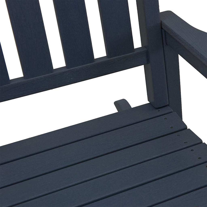 Gyngestol 2 pcs Marineblå 92 x 70 x 108 cm Polyethylen