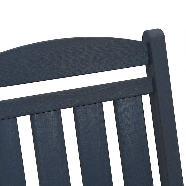 Gyngestol 2 pcs Marineblå 92 x 70 x 108 cm Polyethylen
