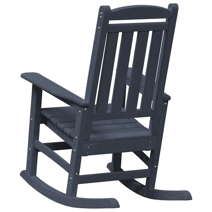 Gyngestol 2 pcs Marineblå 92 x 70 x 108 cm Polyethylen
