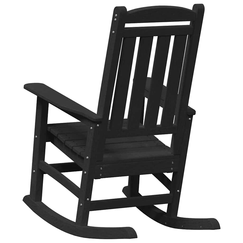 Gyngestol 2 pcs Sort 92 x 70 x 108 cm Polyethylen