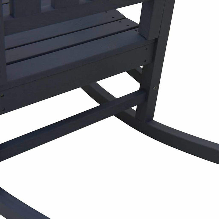 Gyngestol 3 pcs Marineblå Polyethylen