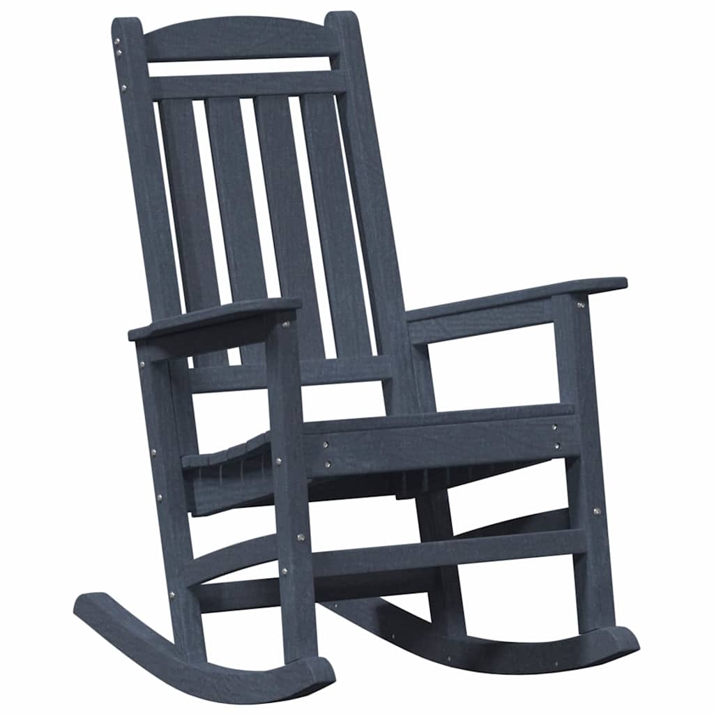 Gyngestol 3 pcs Marineblå Polyethylen