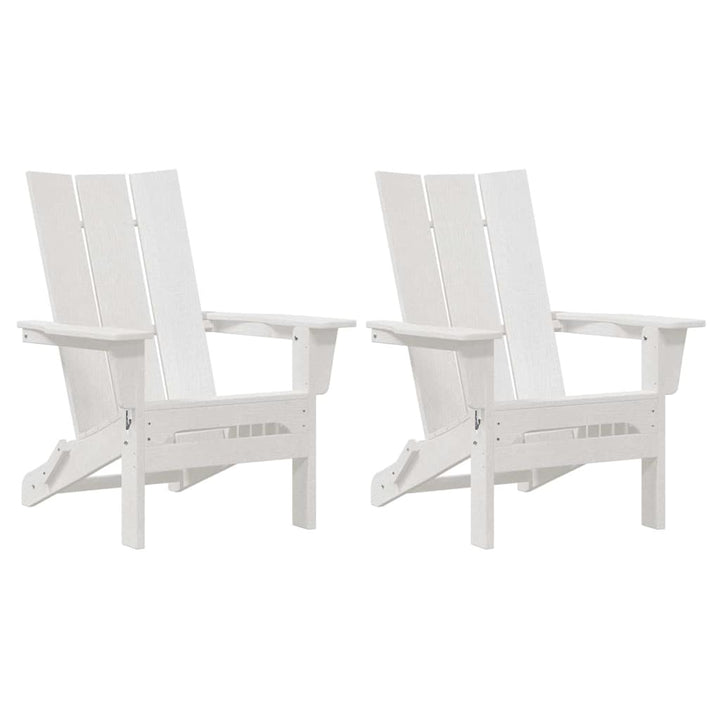 Have Stol 2 stk. Hvid Polyethylen