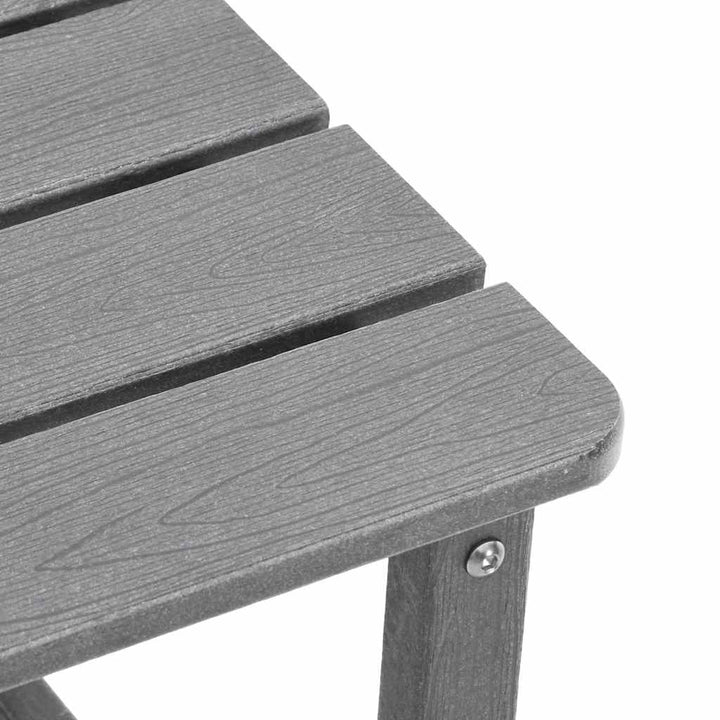 Have Stol 3 pcs Lysegrå 80.5 x 74.5 x 92 cm Polyethylen