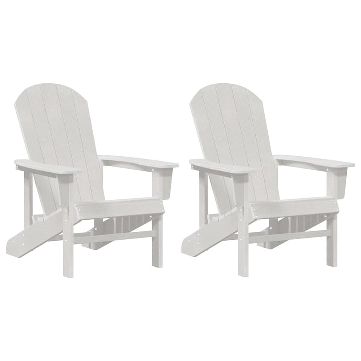 Have Stol 2 pcs Hvid 82 x 74 x 92 cm Polyethylen