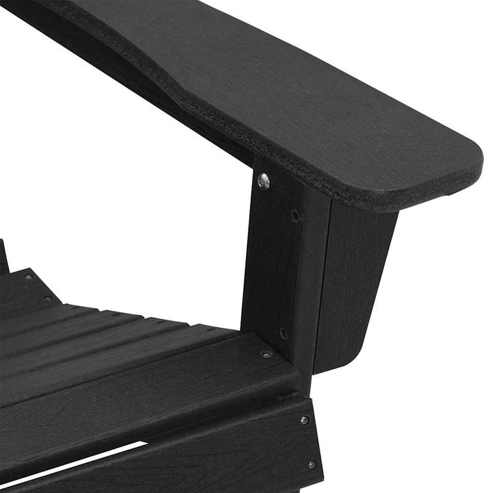 Have Stol 2 stk. Sort Polyethylen