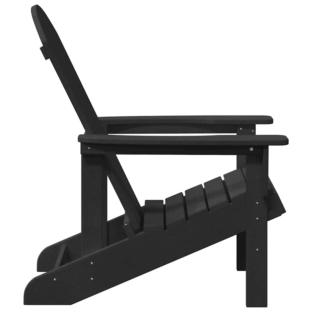 Have Stol 2 stk. Sort Polyethylen