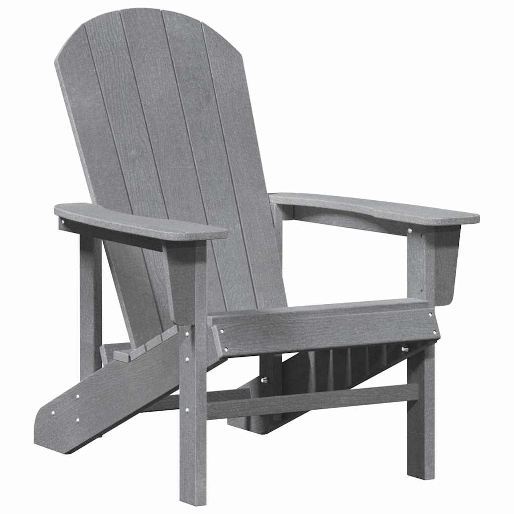 Have Stol 2 pcs Lysegrå 82 x 74 x 92 cm Polyethylen
