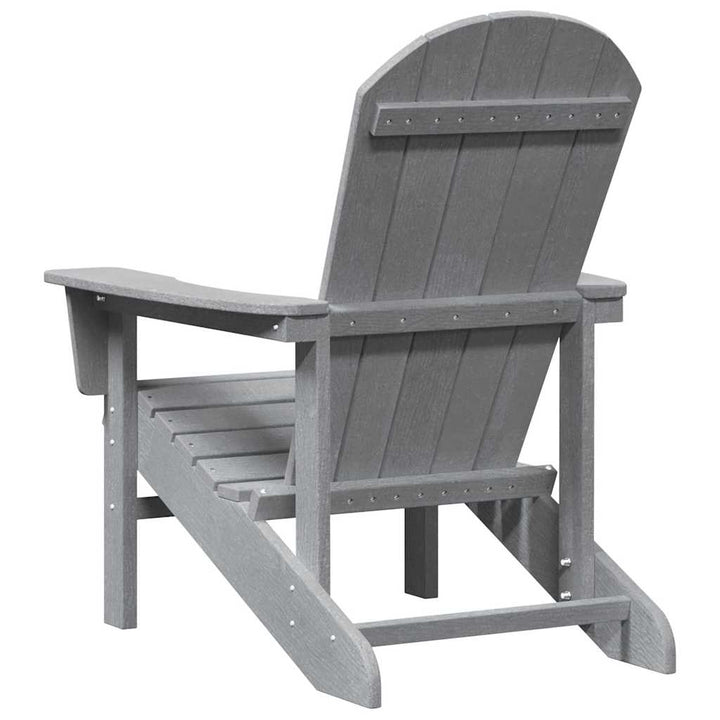 Have Stol 2 pcs Lysegrå 82 x 74 x 92 cm Polyethylen