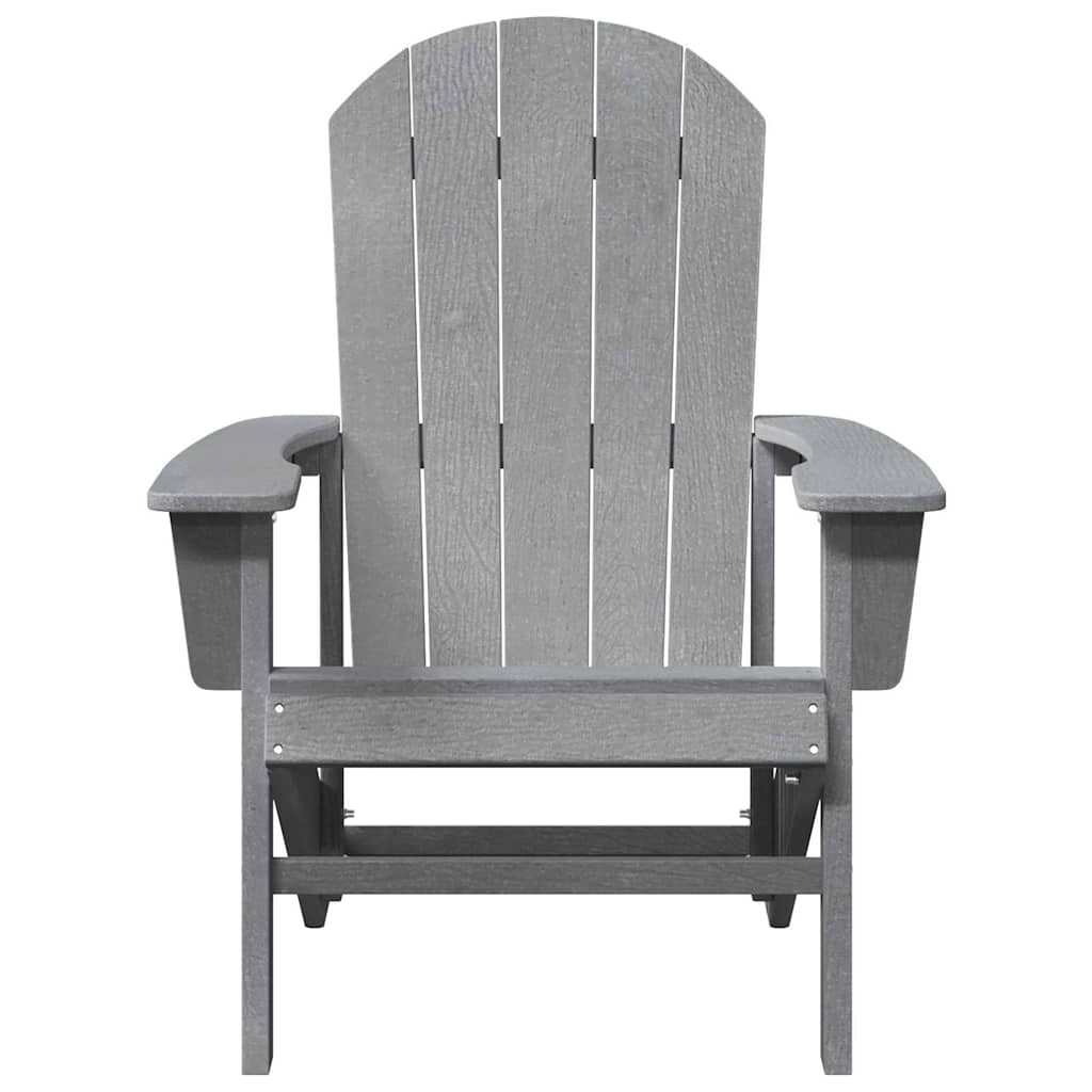 Have Stol 2 pcs Lysegrå 82 x 74 x 92 cm Polyethylen