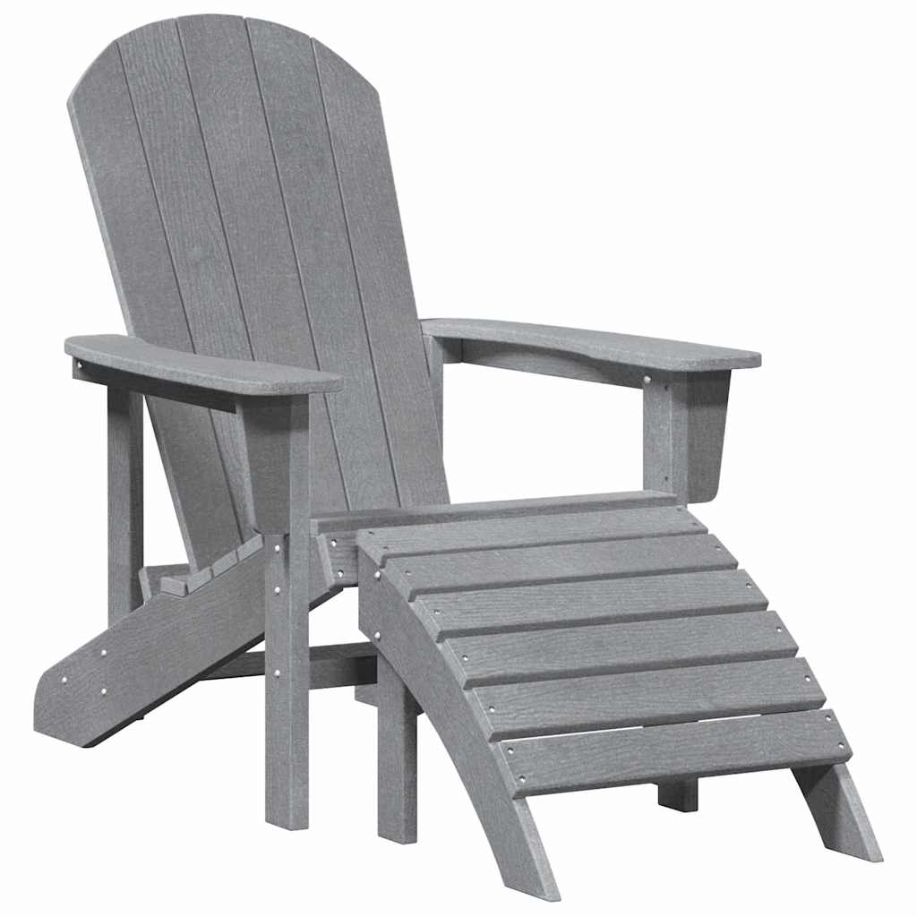 Have Stol 2 stk. Lysegrå Polyethylen