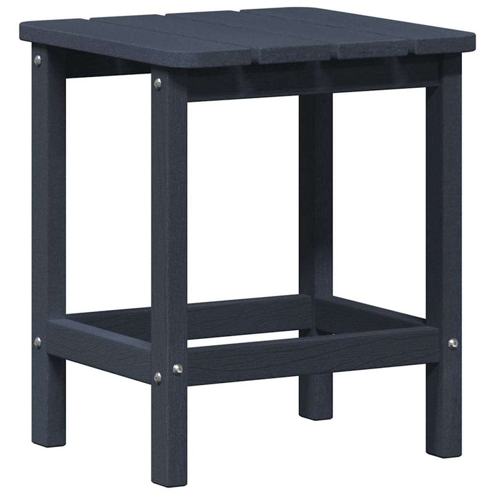 Solstol 3 pcs Marineblå Polyethylen