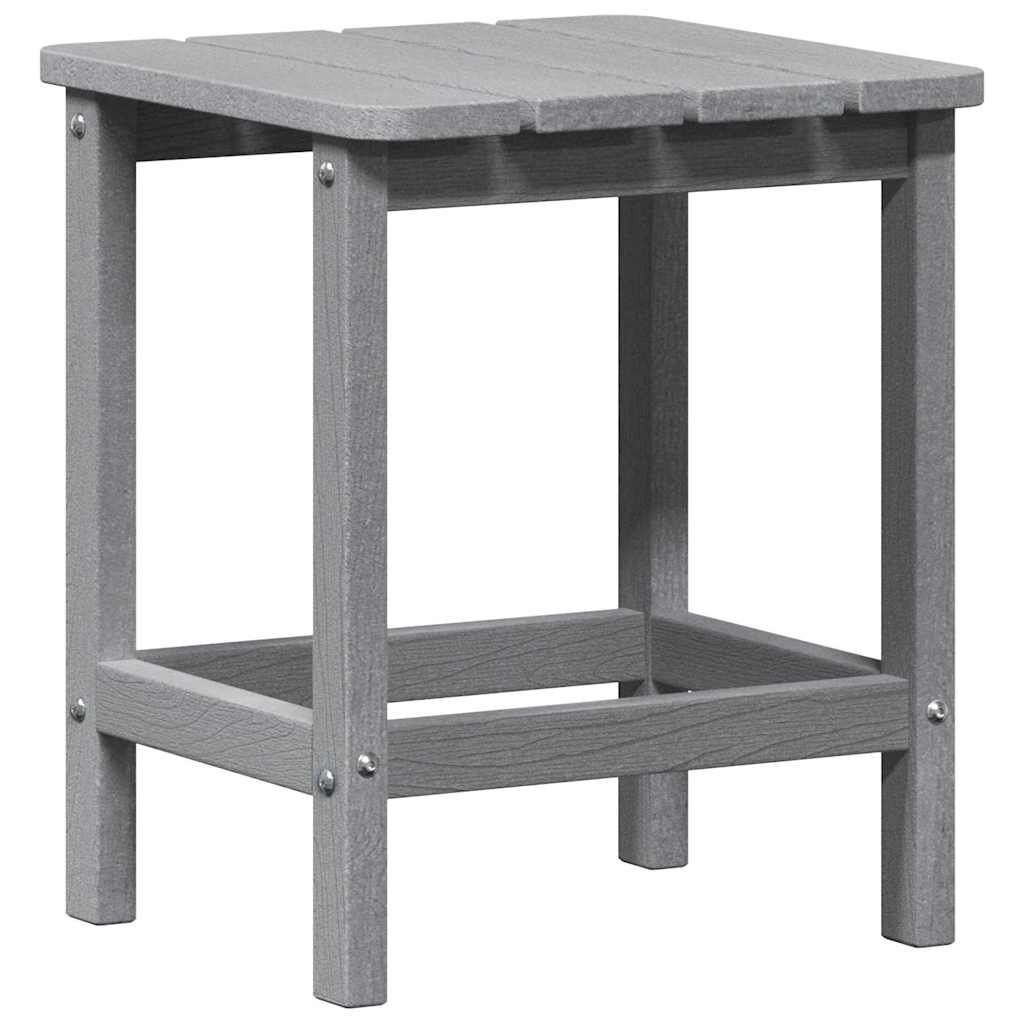 Solstol 3 pcs Lysegrå Polyethylen