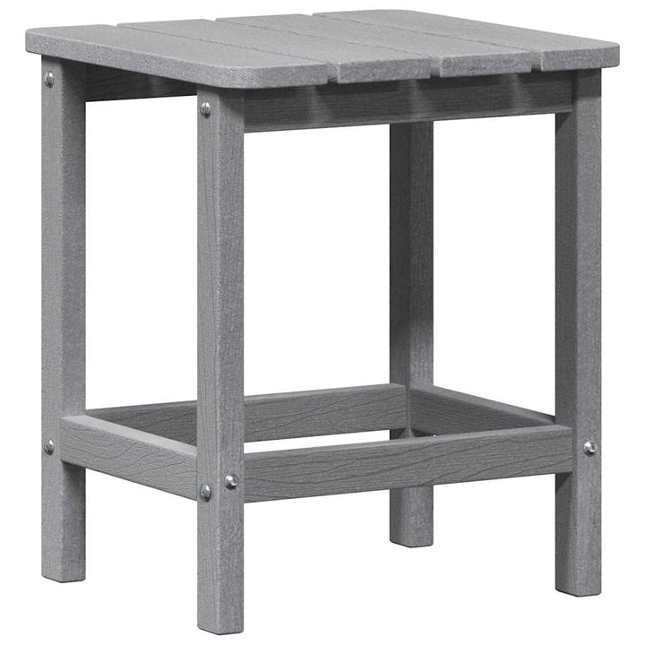 Solstol 3 pcs Lysegrå Polyethylen