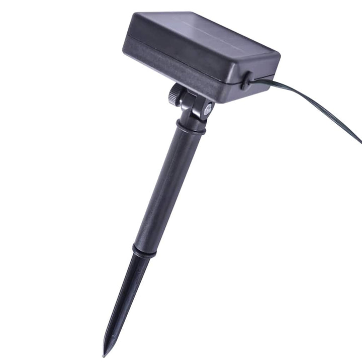 Kunstige buksbomkugler med LED-lys 2 stk Grøn 22 cm