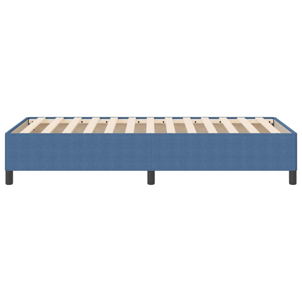 Box spring seng Blå 80 x 200 cm Velourstof