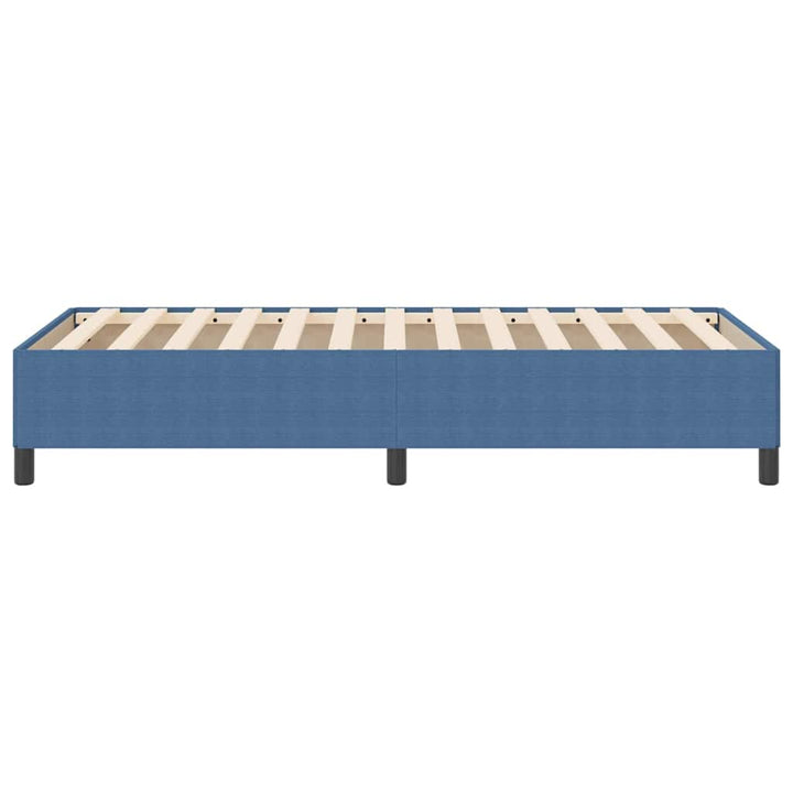 Box spring seng Blå 80 x 200 cm Velourstof
