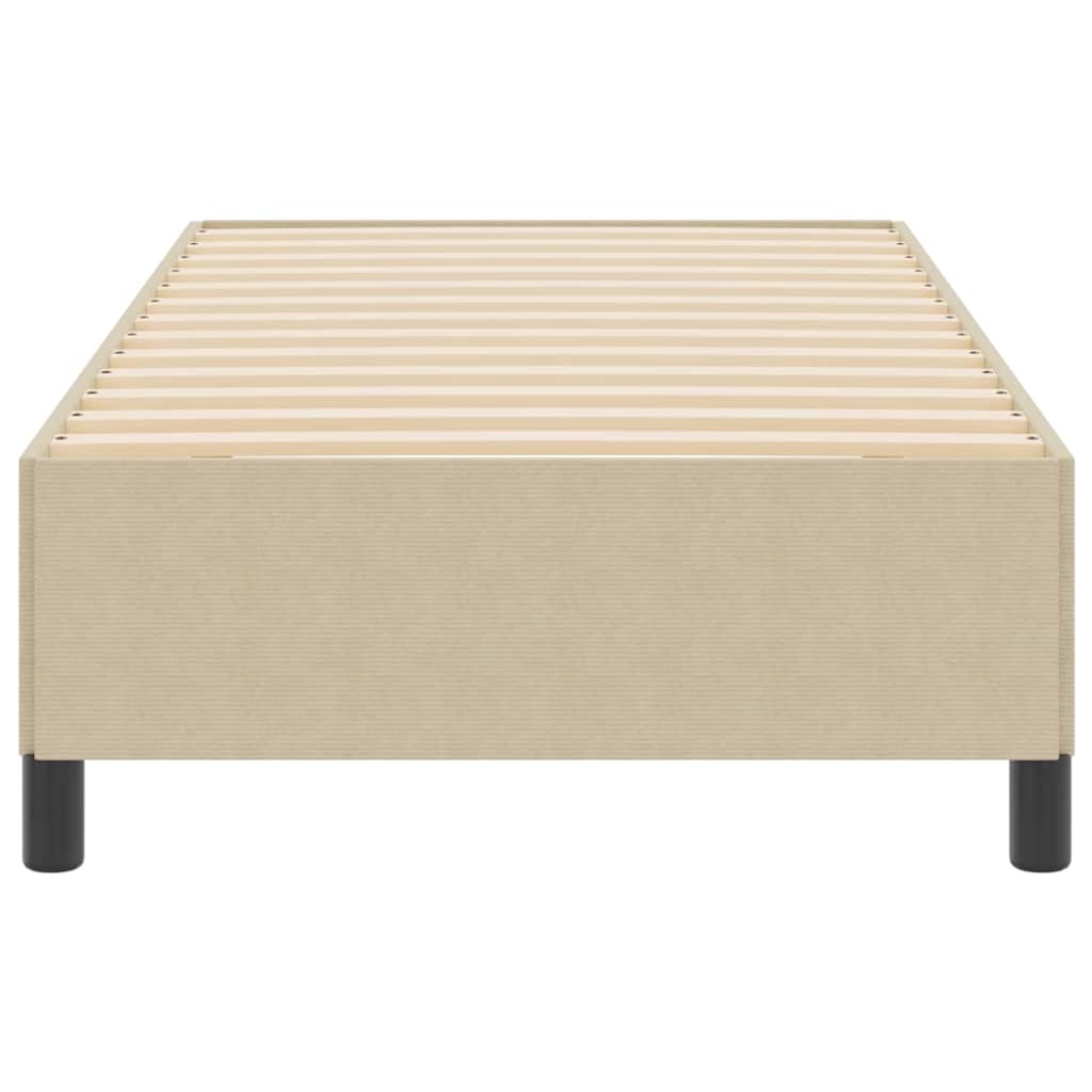 Box spring seng Grågrøn 80 x 200 cm Velourstof