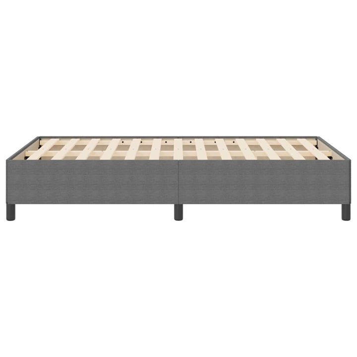 Box spring seng Lysegrå 120 x 190 cm Velourstof