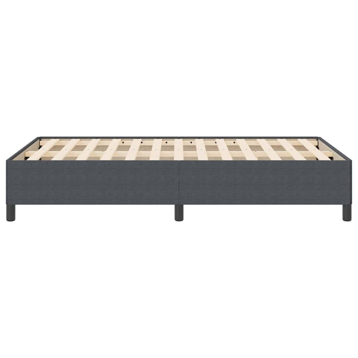 Box spring seng Mørkegrå 120 x 190 cm Velourstof
