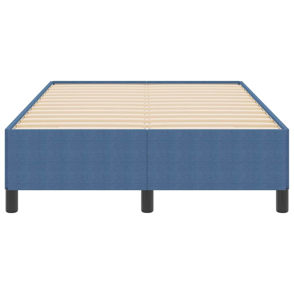 Box spring seng Blå 120 x 190 cm Velourstof