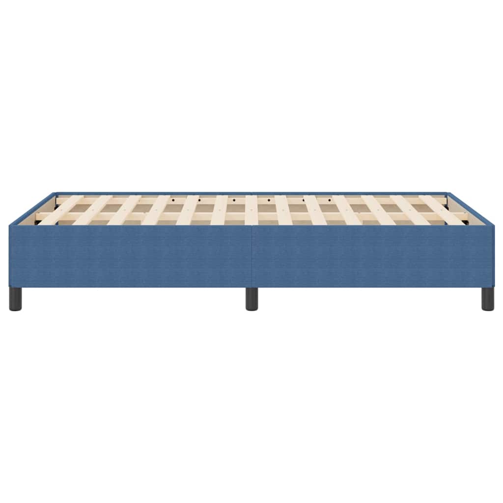 Box spring seng Blå 120 x 190 cm Velourstof