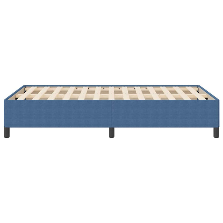 Box spring seng Blå 120 x 200 cm Velourstof