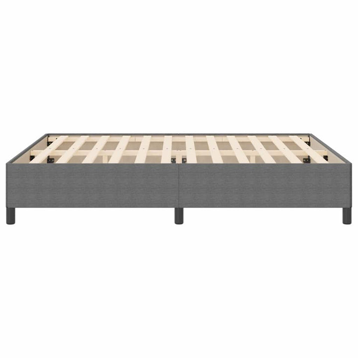 Box spring seng Lysegrå 180 x 200 cm Velourstof